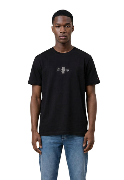 Tommy Hilfiger Jeans T-Shirt Uomo Tommy Hilfiger Jeans DM0DM22532 black  black