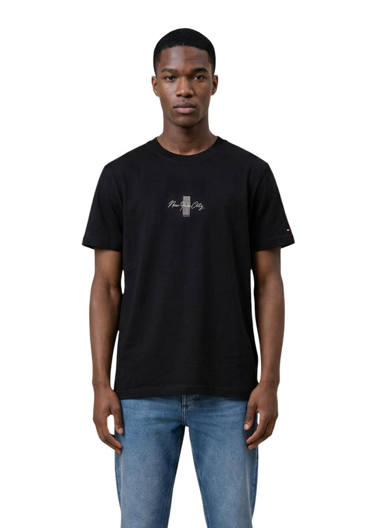 Tommy Hilfiger Jeans T-Shirt Uomo Tommy Hilfiger Jeans DM0DM22532 black  black
