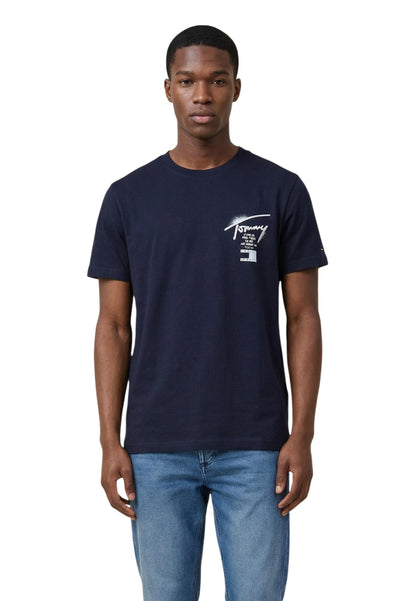 Tommy Hilfiger Jeans T-Shirt Uomo Tommy Hilfiger Jeans DM0DM22553 blue  blue