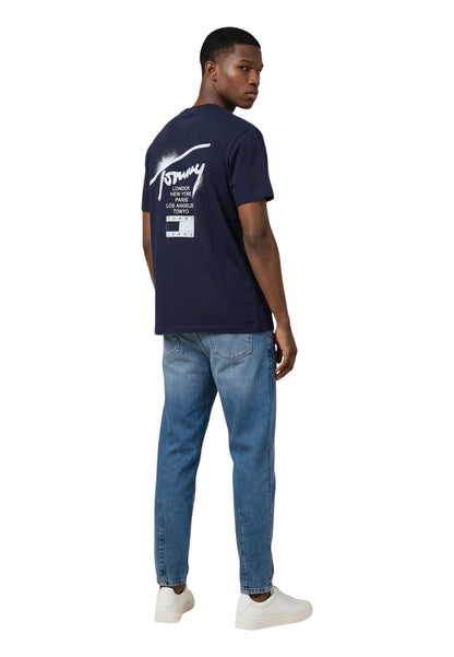 Tommy Hilfiger Jeans T-Shirt Uomo Tommy Hilfiger Jeans DM0DM22553 blue  blue