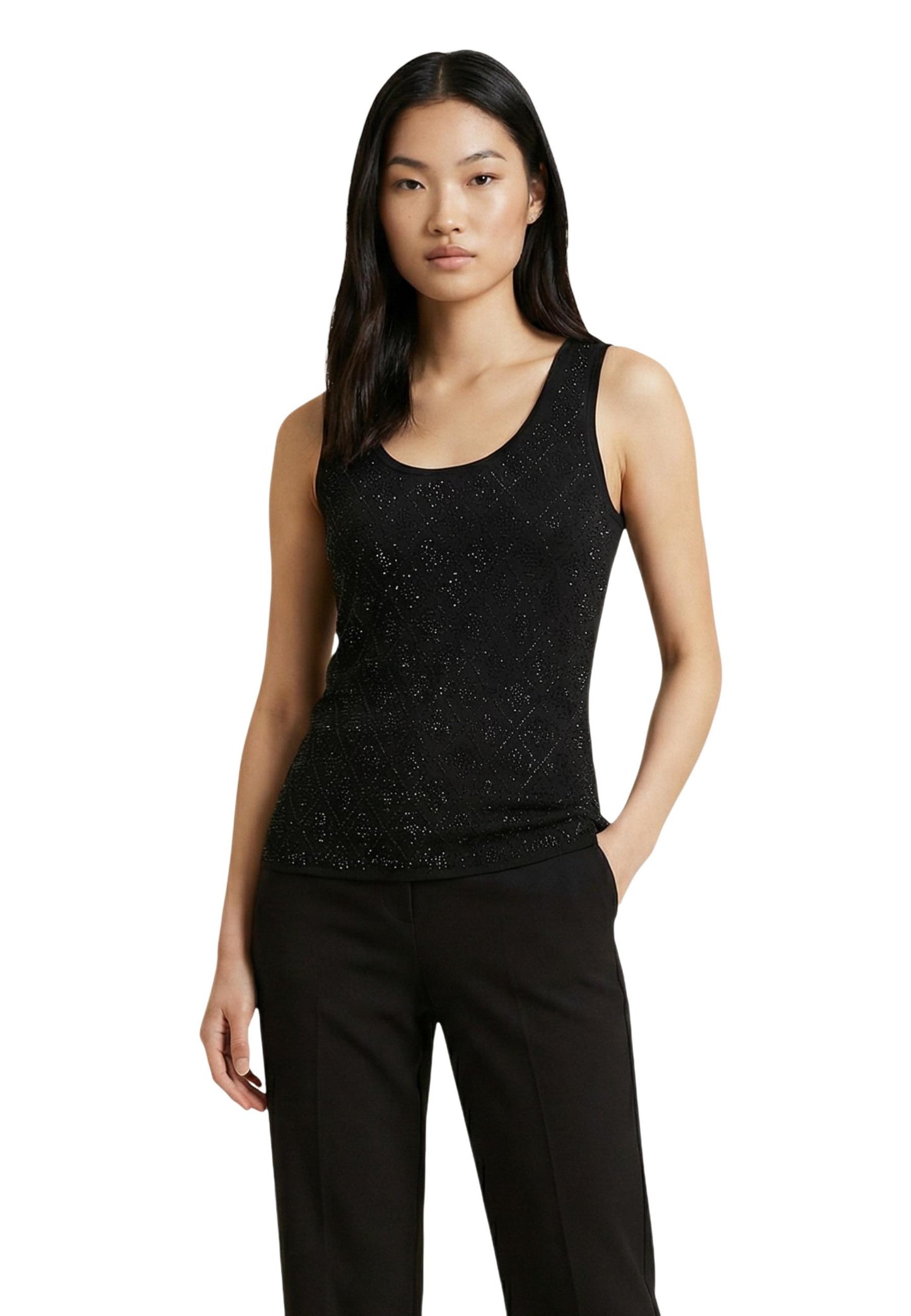 Guess Canotta Donna Guess W6GP10 K2932 black  black