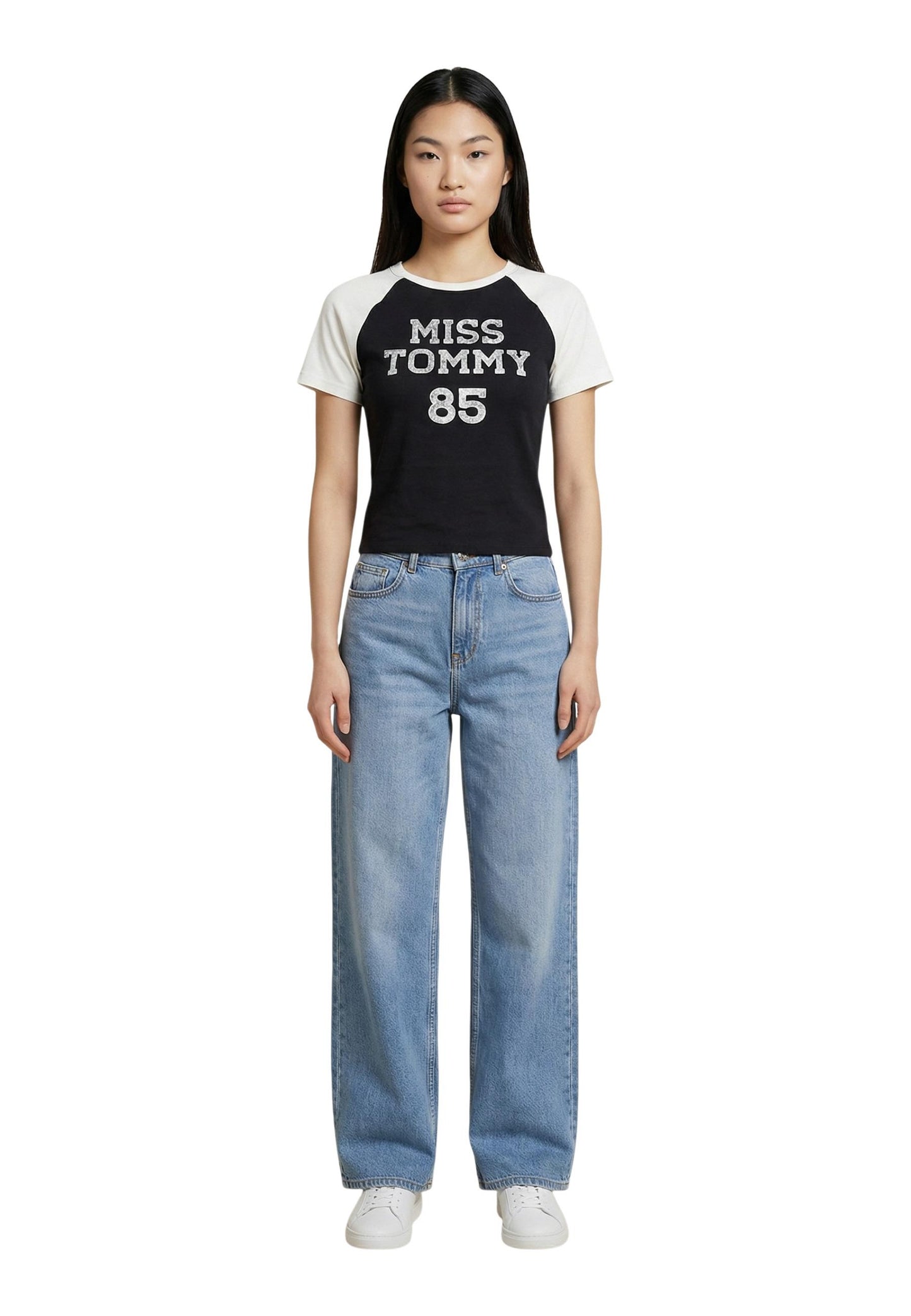 Tommy Hilfiger Jeans T-Shirt Donna Tommy Hilfiger Jeans DW0DW22536 black  black