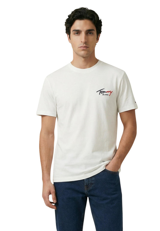 Tommy Hilfiger Jeans T-Shirt Uomo Tommy Hilfiger Jeans DM0DM22538 beige  beige