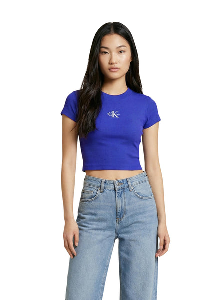 Calvin Klein Jeans T-Shirt Donna Calvin Klein Jeans LV047AB802 blue  blue