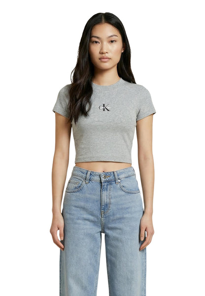 Calvin Klein Jeans T-Shirt Donna Calvin Klein Jeans LV047AB802 grey  grey