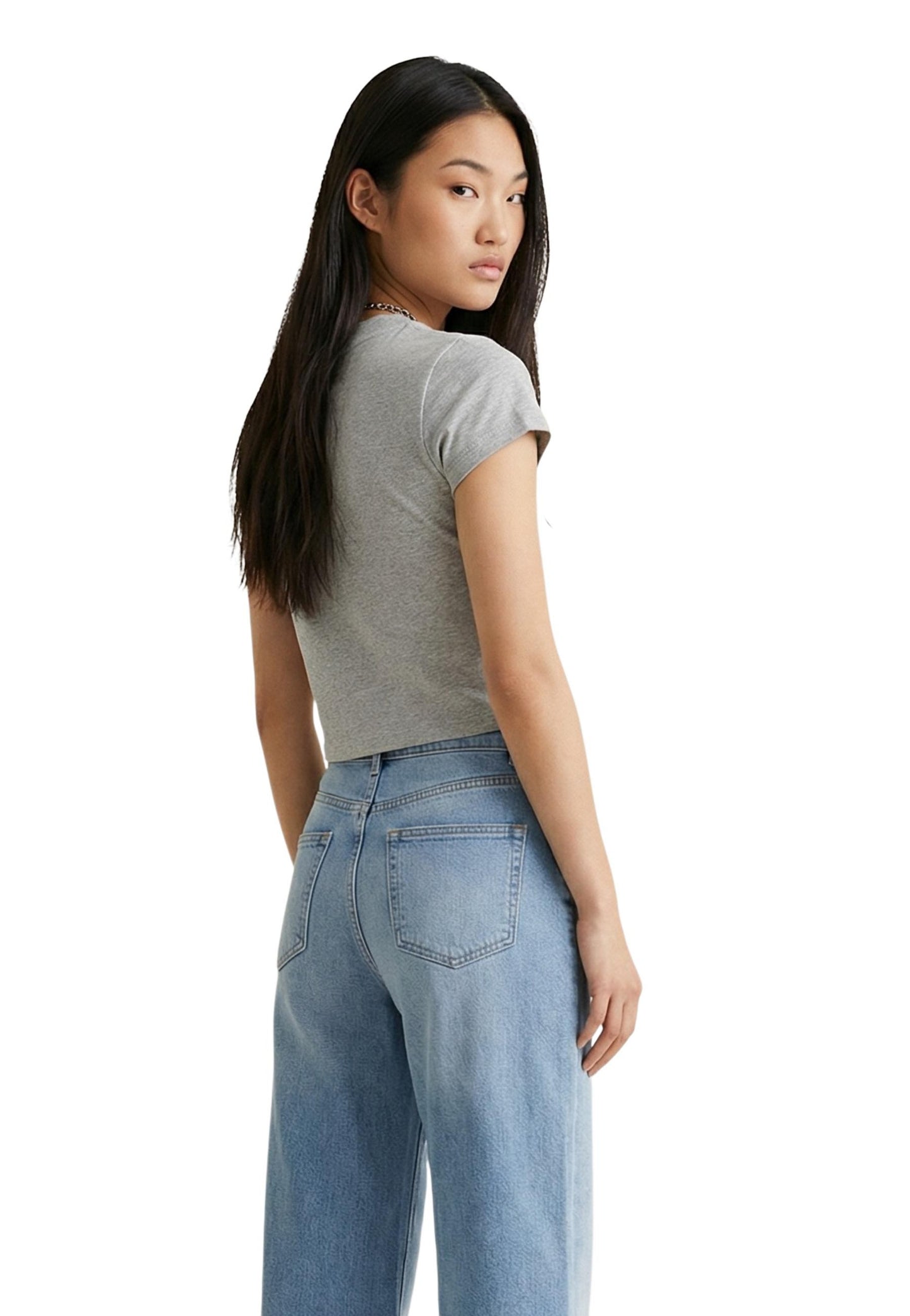 Calvin Klein Jeans T-Shirt Donna Calvin Klein Jeans LV047AB802 grey  grey