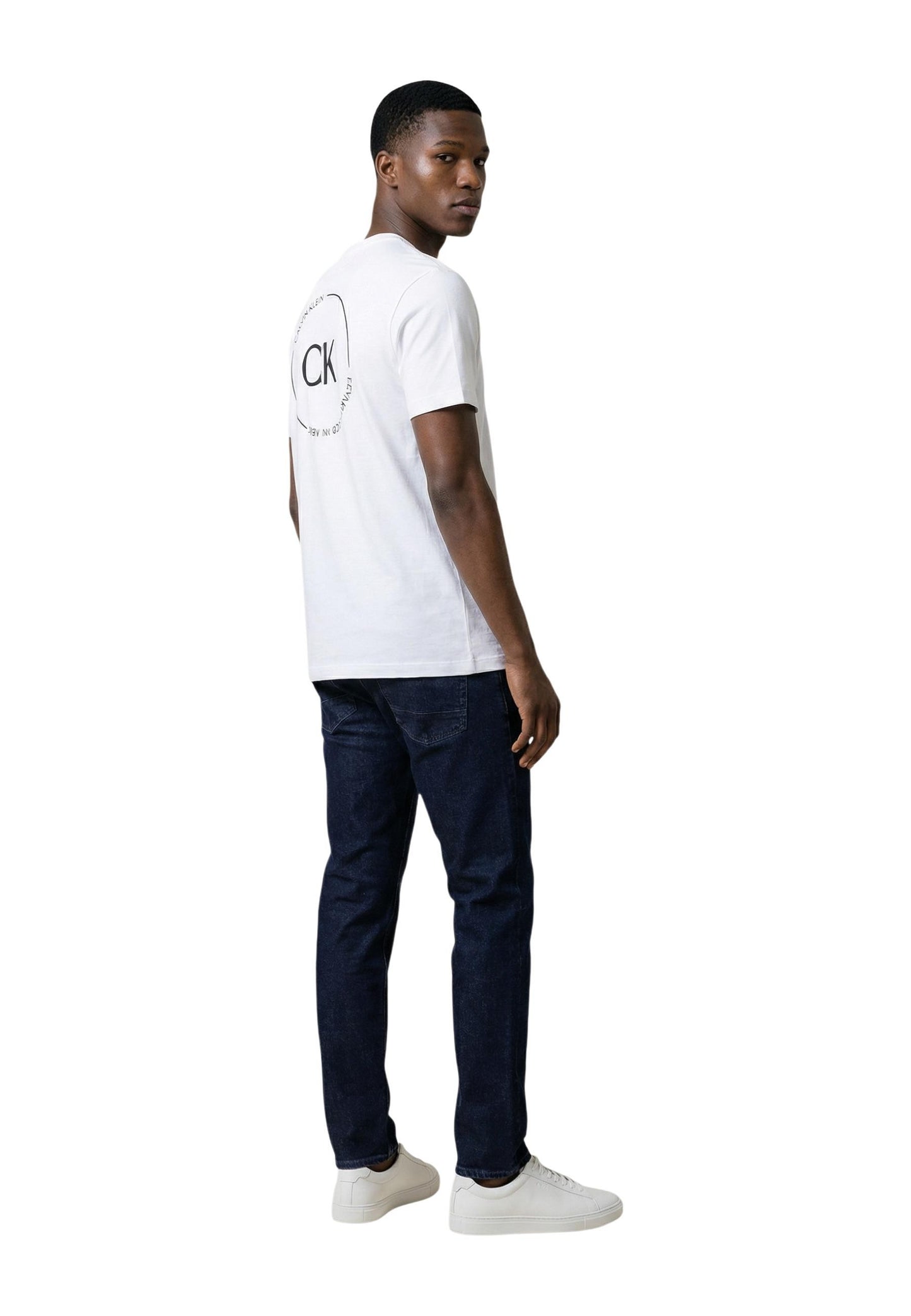 Calvin Klein Jeans T-Shirt Uomo Calvin Klein Jeans LV04RF801G white  white
