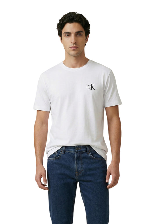 Calvin Klein Jeans T-Shirt Uomo Calvin Klein Jeans LV14RF852G white  white