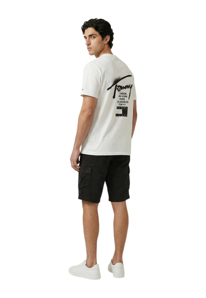 Tommy Hilfiger Jeans Bermuda Uomo Tommy Hilfiger Jeans DM0DM22831 black  black