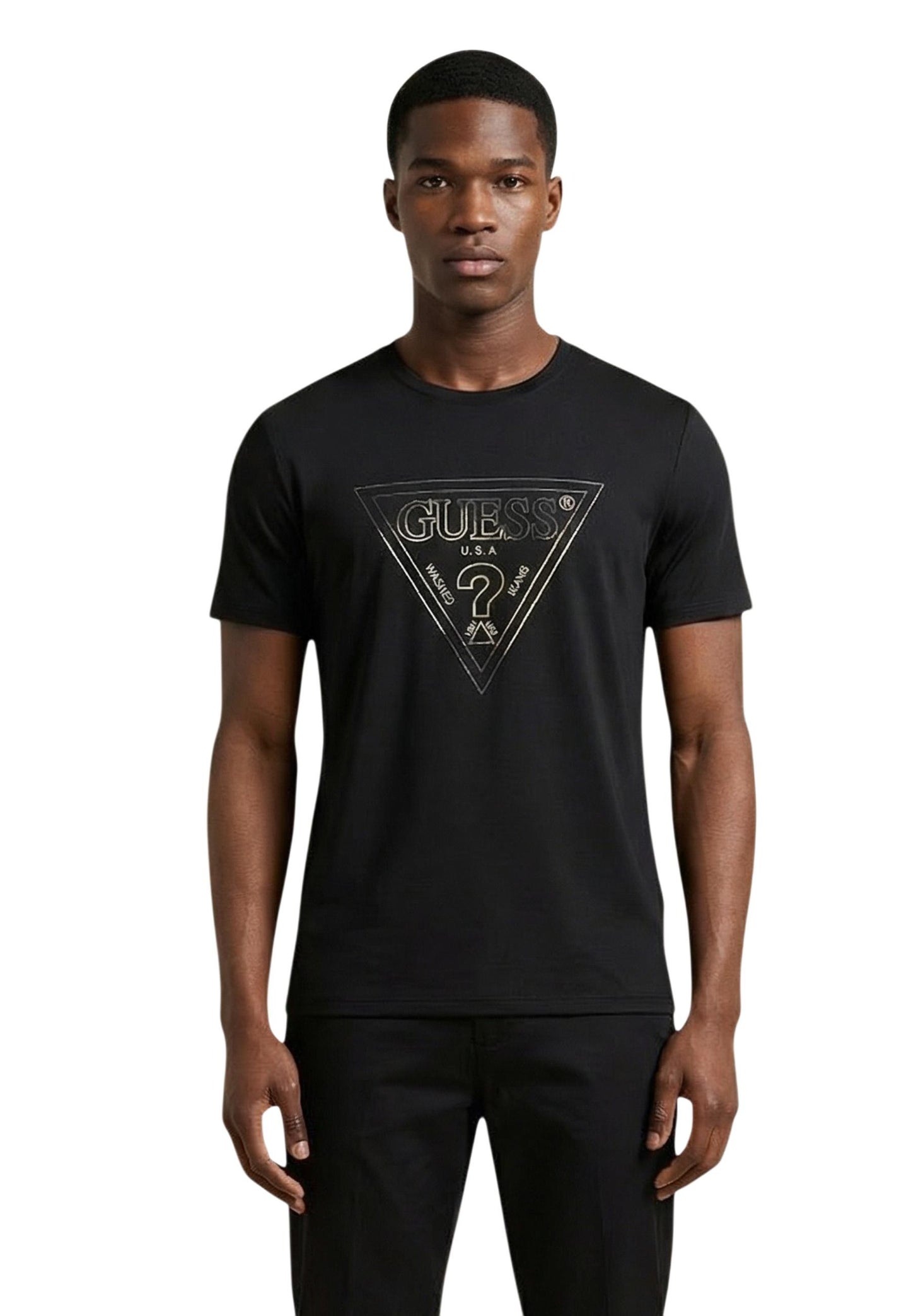 Guess T-Shirt Uomo Guess M6GI11 K2992 black  black