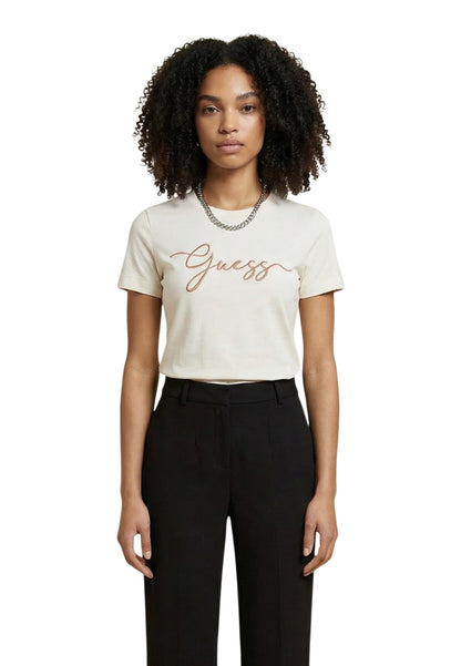 Guess Active T-Shirt Donna Guess Active V6GI01 K2962 beige  beige