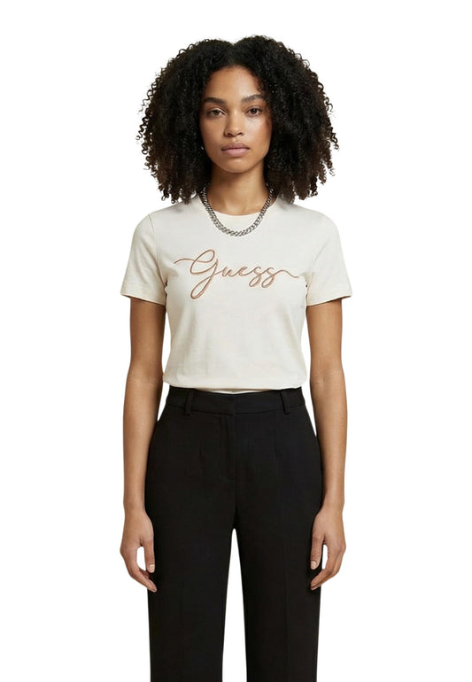 Guess Active T-Shirt Donna Guess Active V6GI01 K2962 beige  beige