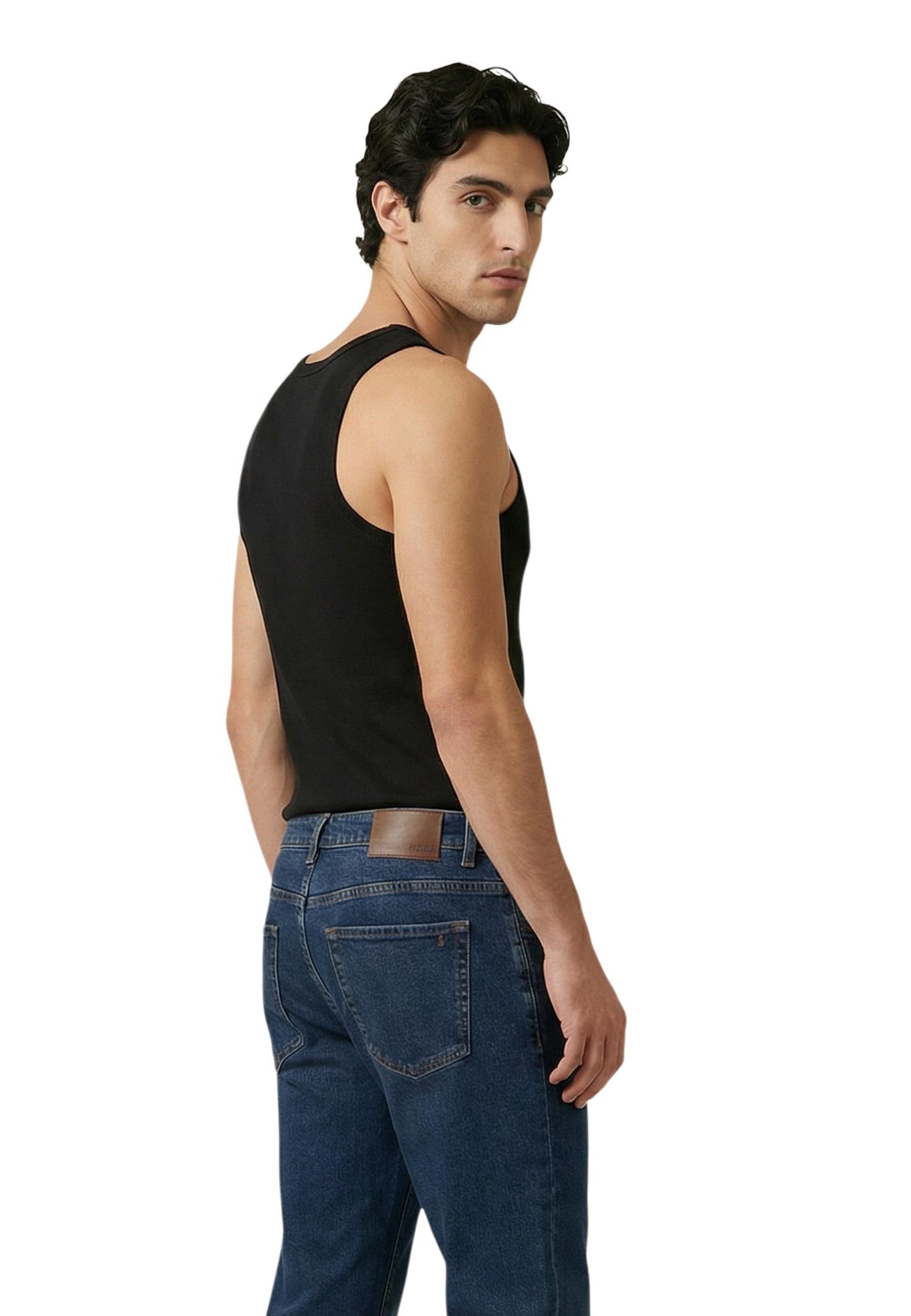Calvin Klein Jeans Canotta Uomo Calvin Klein Jeans LV04RF272G black  black