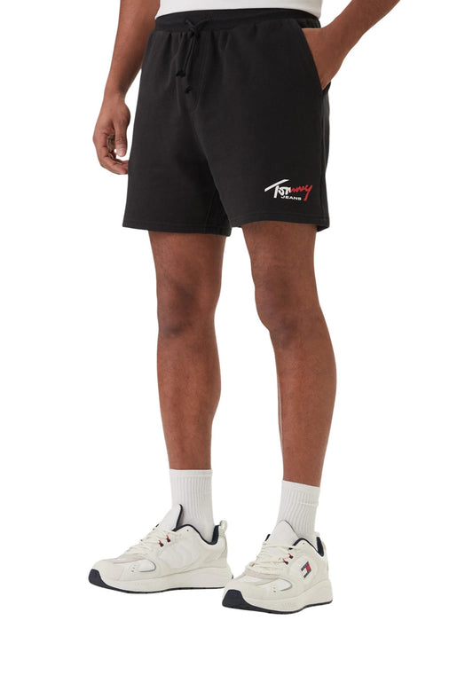 Tommy Hilfiger Jeans Bermuda Uomo Tommy Hilfiger Jeans DM0DM23017 black  black