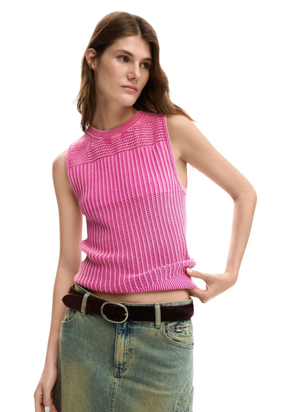 Desigual Top Donna Desigual 26SWTF02 fuchsia  fuchsia