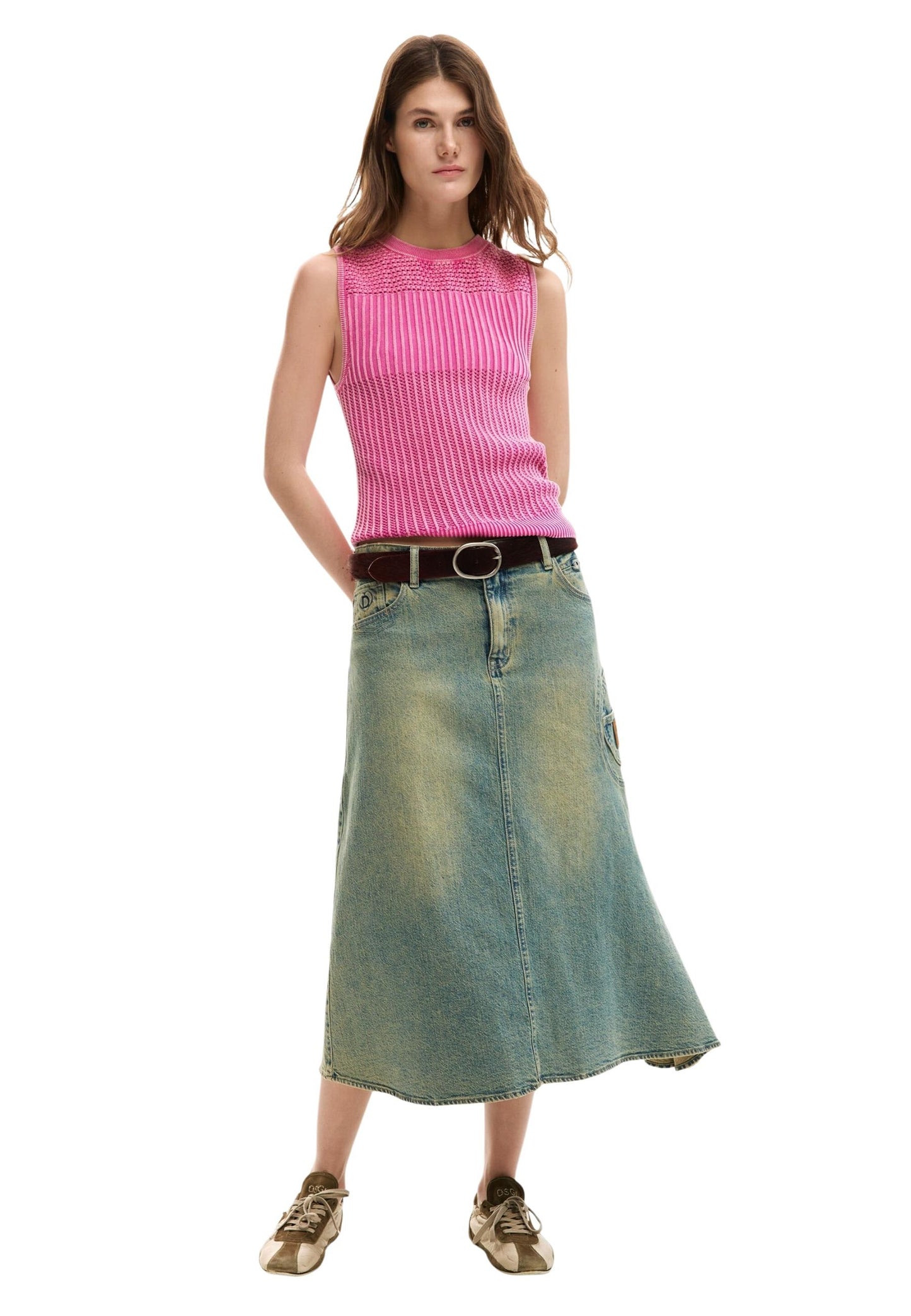 Desigual Top Donna Desigual 26SWTF02 fuchsia  fuchsia