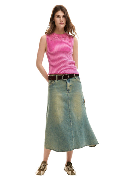 Desigual Top Donna Desigual 26SWTF02 fuchsia  fuchsia