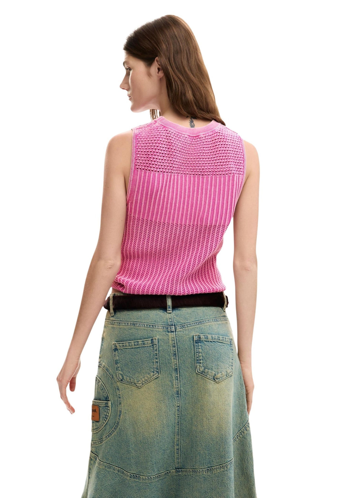 Desigual Top Donna Desigual 26SWTF02 fuchsia  fuchsia