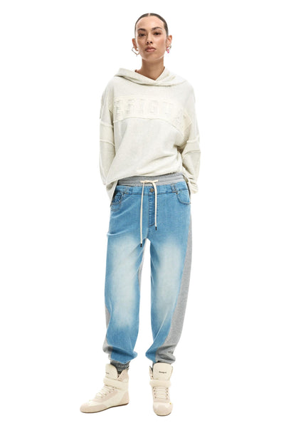 Desigual Jeans Donna Desigual 26SWDD42 light blue  light blue