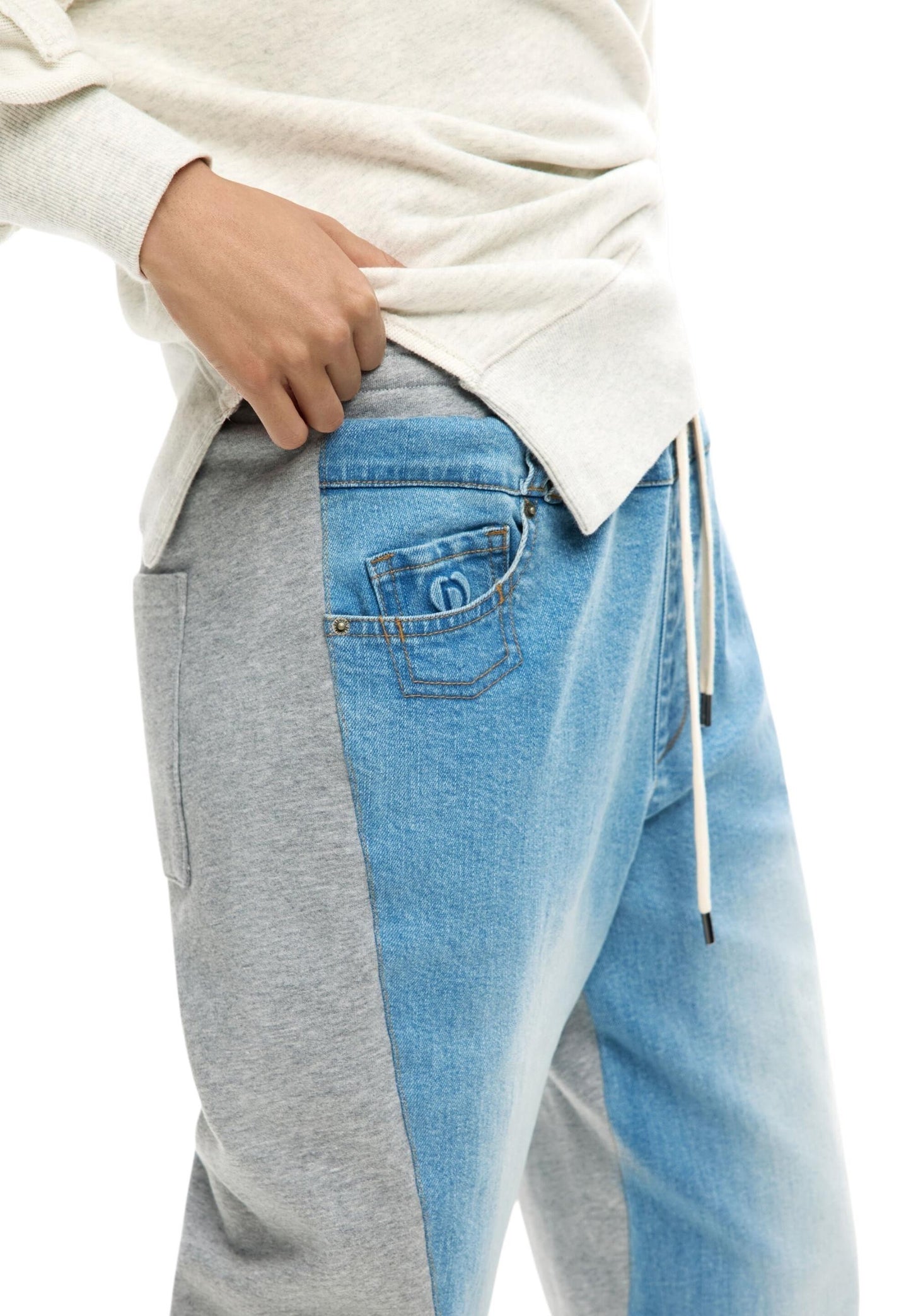 Desigual Jeans Donna Desigual 26SWDD42 light blue  light blue