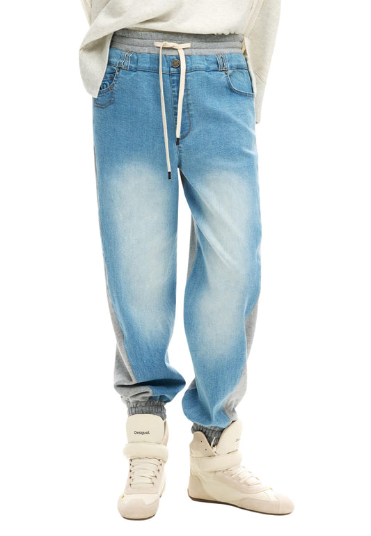 Desigual Jeans Donna Desigual 26SWDD42 light blue  light blue