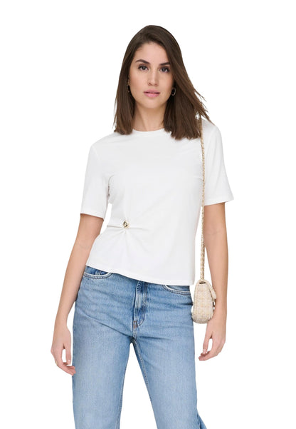 Only T-Shirt Donna Only 15368591 beige  beige