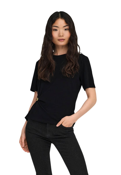 Only T-Shirt Donna Only 15368591 black  black