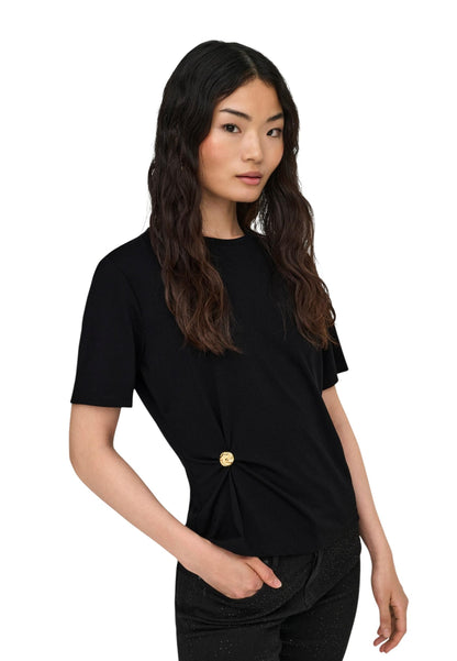 Only T-Shirt Donna Only 15368591 black  black