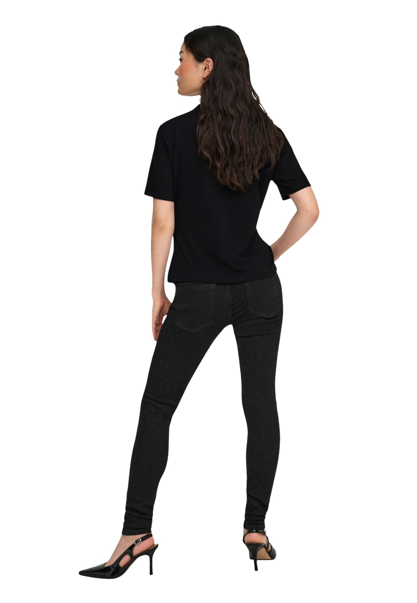 Only T-Shirt Donna Only 15368591 black  black
