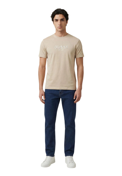 Guess T-Shirt Uomo Guess M6GI16 K3032 beige  beige
