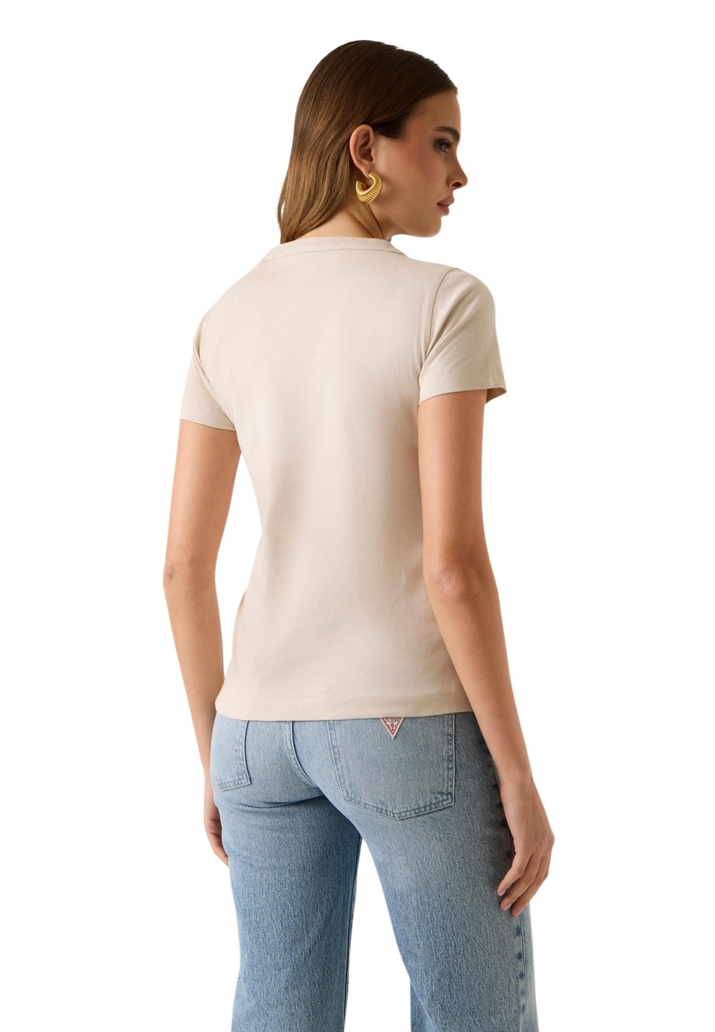Guess T-Shirt Donna Guess W6GI08 K3023 beige  beige