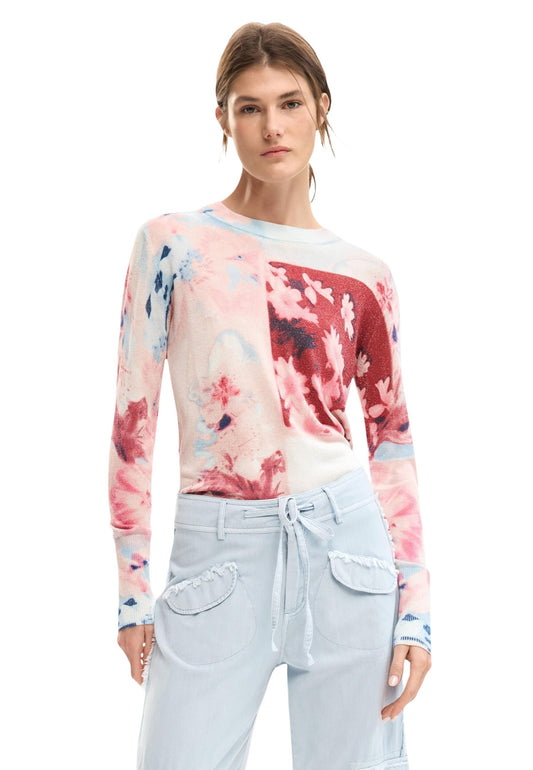 Desigual Maglia Donna Desigual 26SWJF13 pink  pink