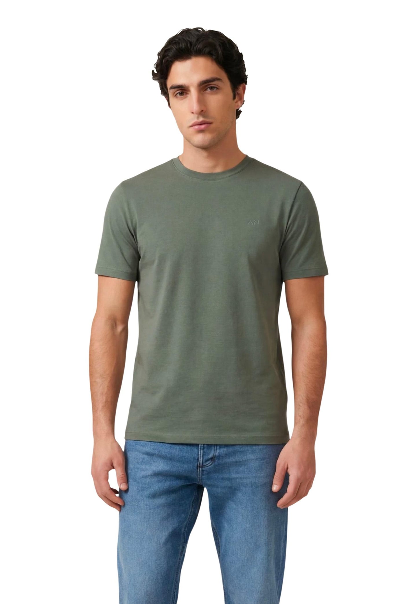 Antony Morato T-Shirt Uomo Antony Morato MMKS02629-FA100253 green  green