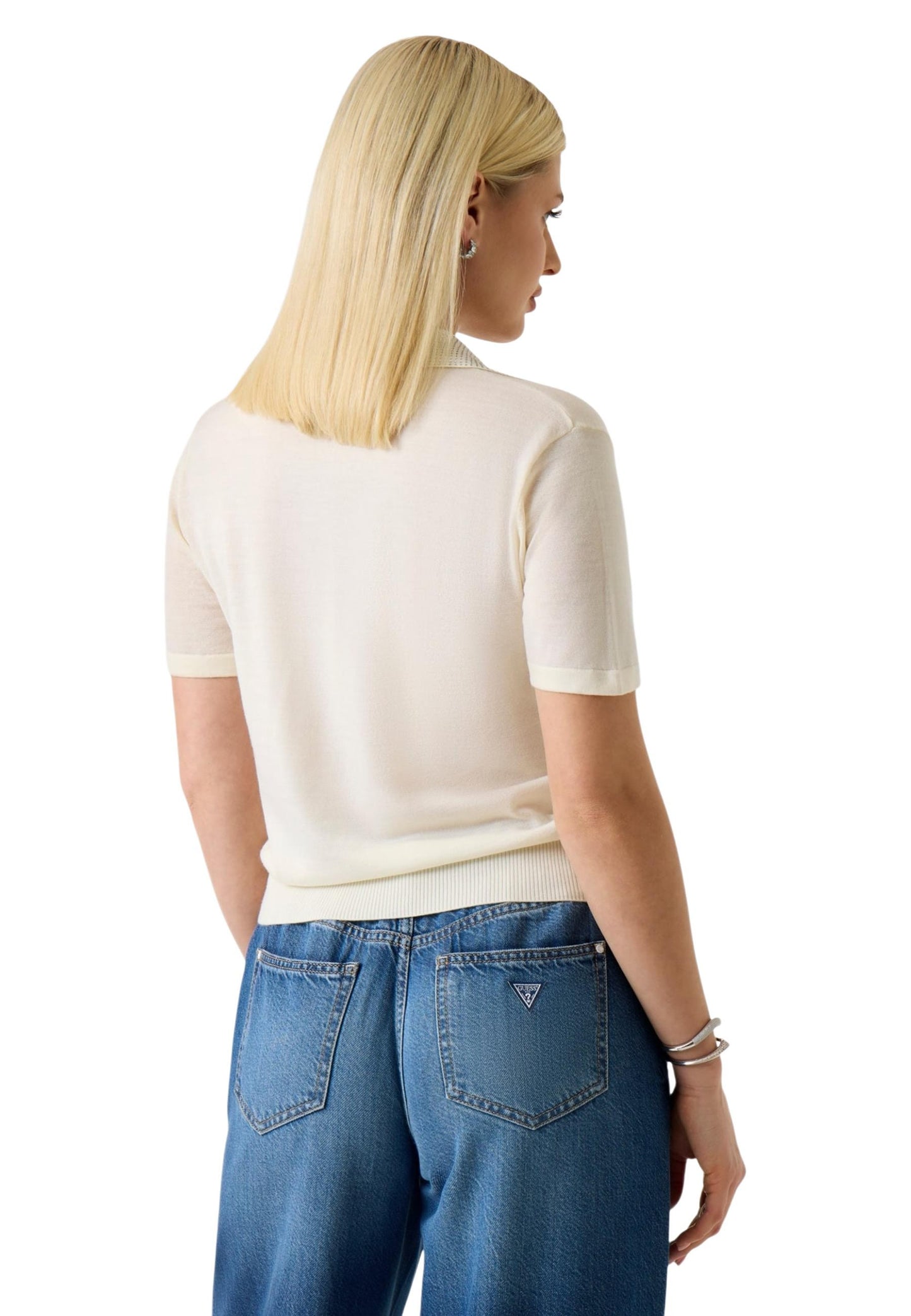 Guess T-Shirt Donna Guess W6GR03 Z0583 beige  beige