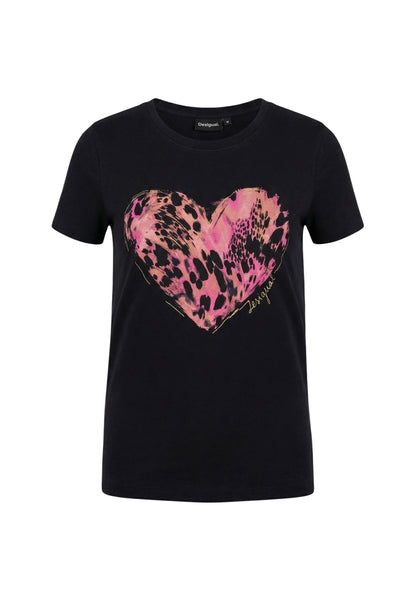 Desigual T-Shirt Donna Desigual 26SWTK53 black  black