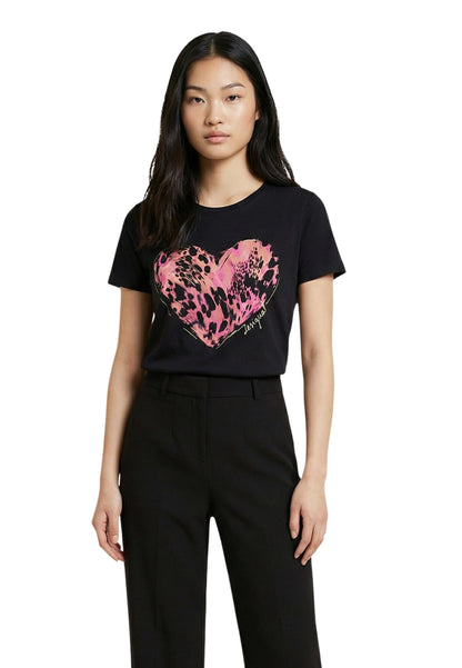 Desigual T-Shirt Donna Desigual 26SWTK53 black  black