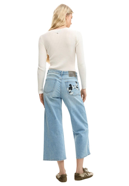Desigual Jeans Donna Desigual 26SWDD16 light blue  light blue
