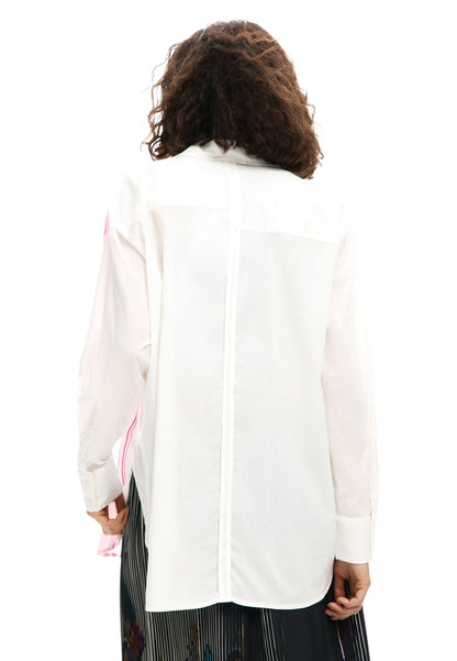 Desigual Camicia Donna Desigual 26SWCW18 white  white