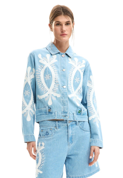 Desigual Giacca Donna Desigual 26SWED04 light blue  light blue