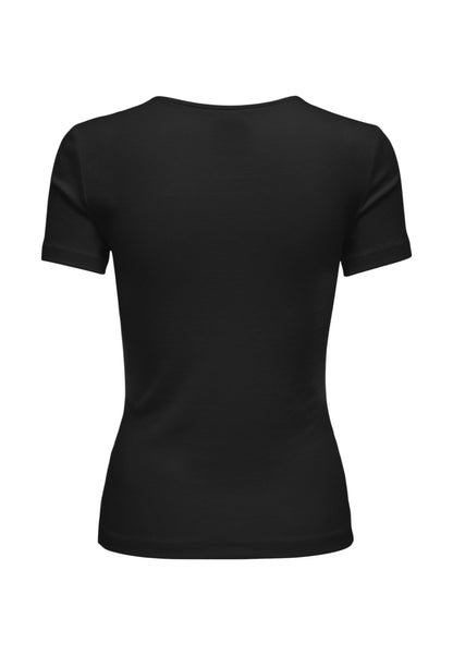 Only T-Shirt Donna Only 15369287 black  black