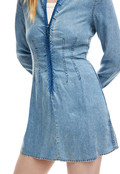Desigual Abito Donna Desigual 26SWVD03 light blue  light blue