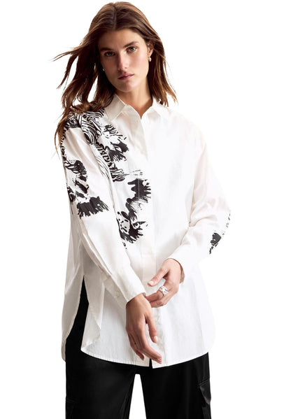 Desigual Camicia Donna Desigual 26SWCW29 white  white