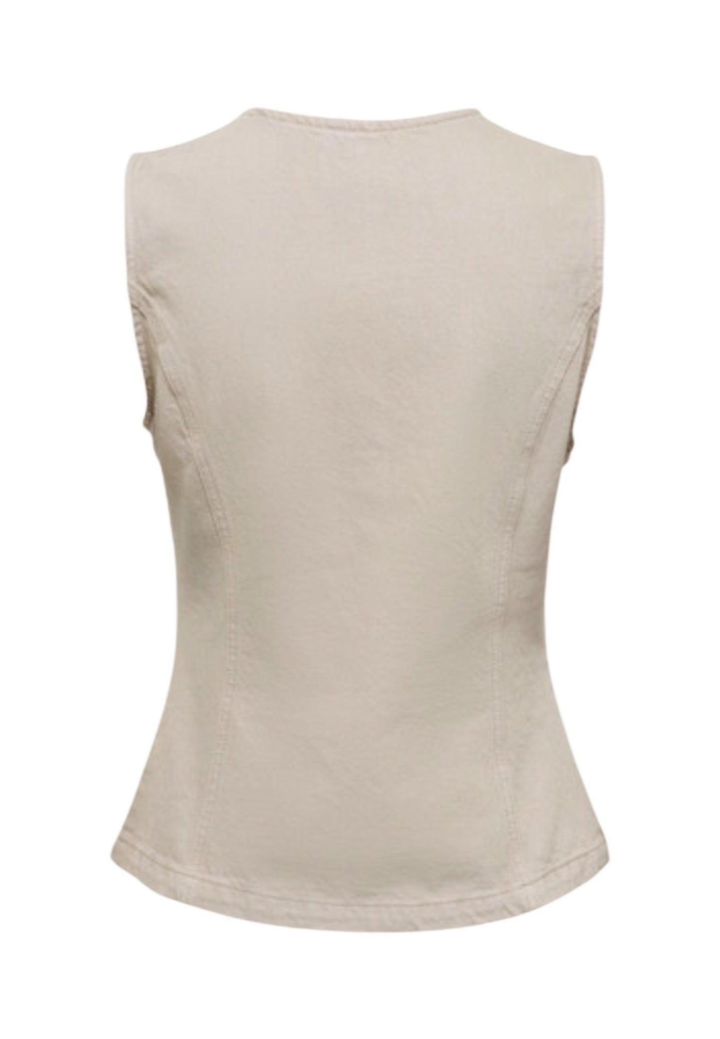 Only Gilet Donna Only 15364370 beige  beige