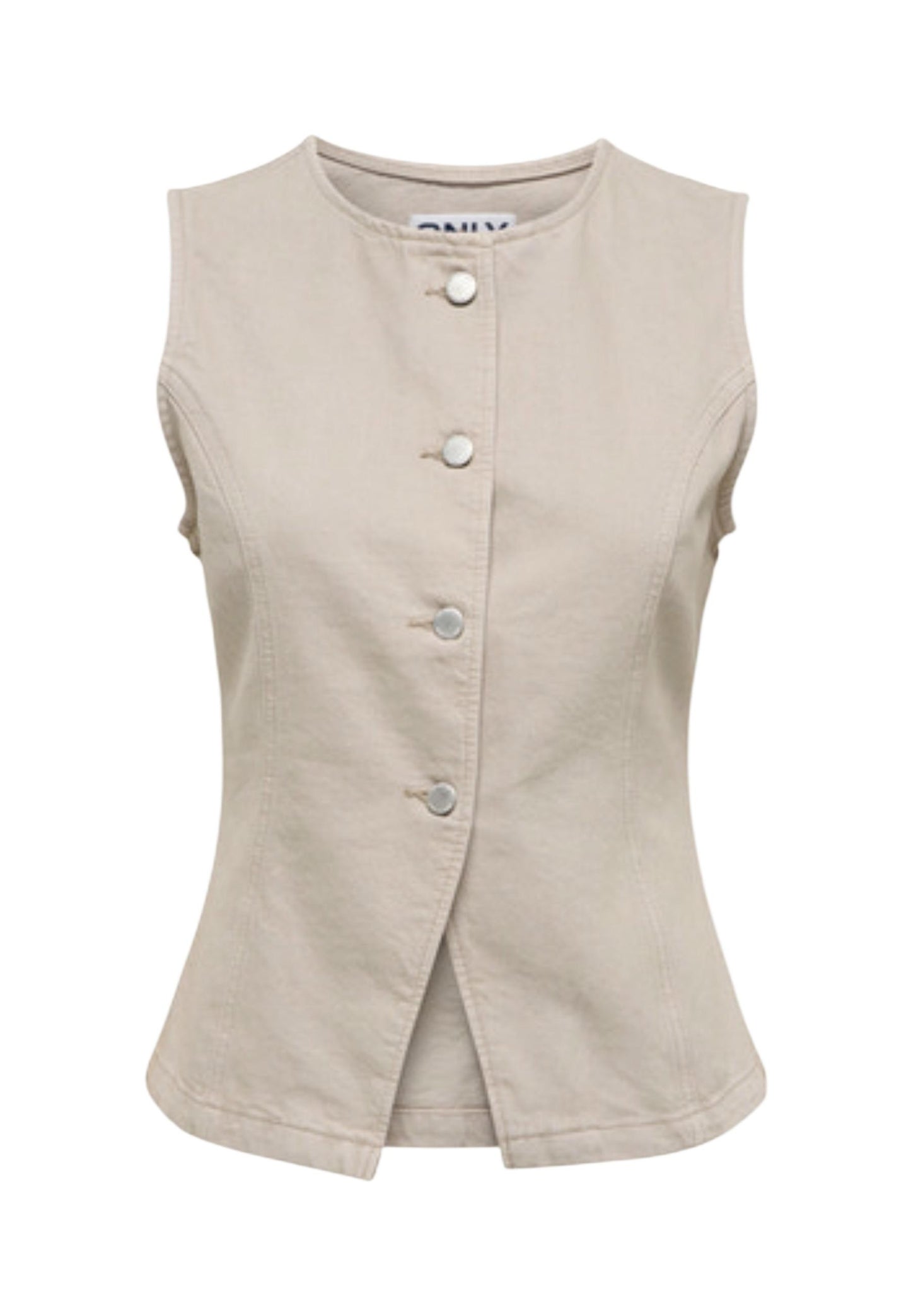 Only Gilet Donna Only 15364370 beige  beige
