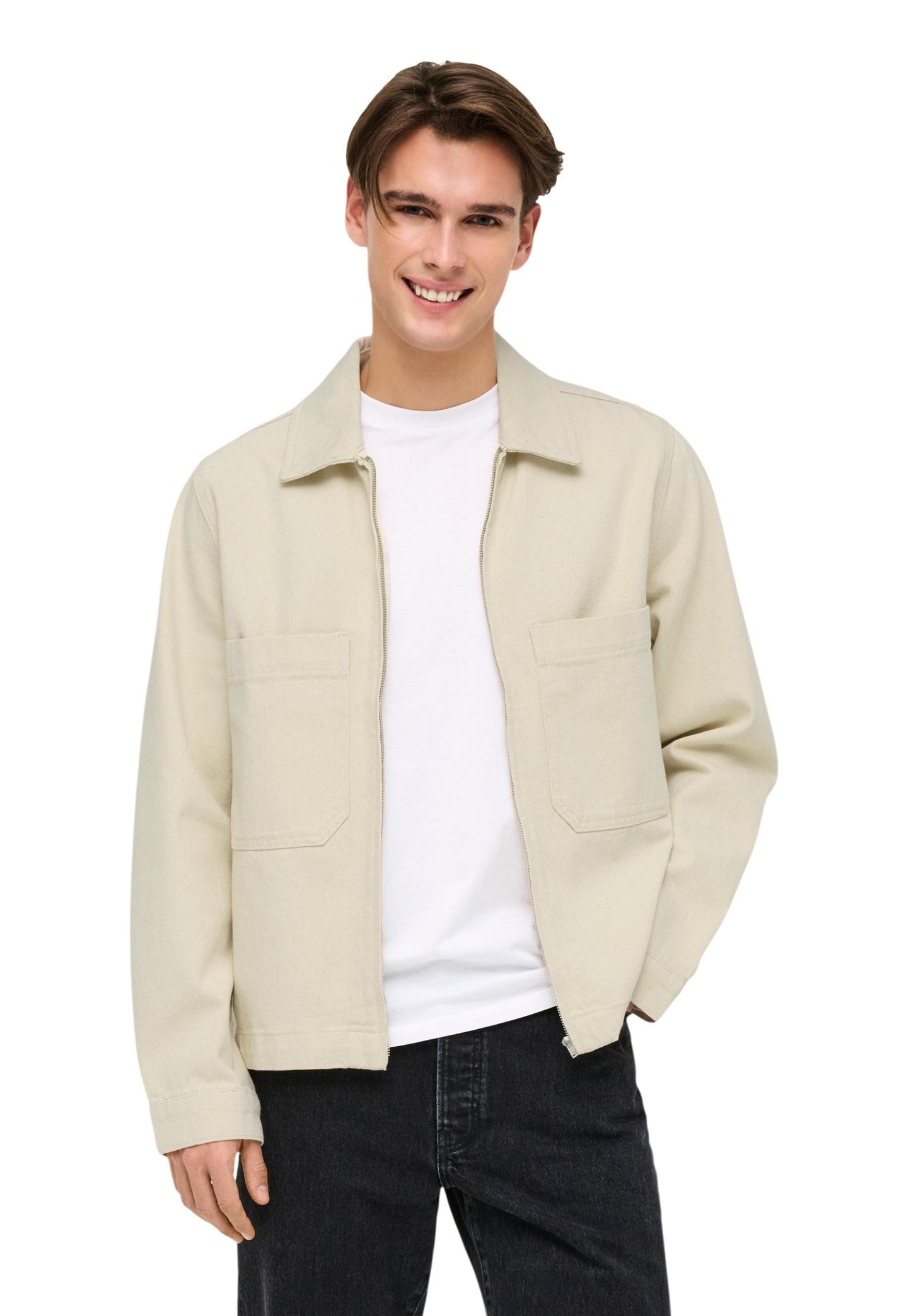 Only & Sons Giacca Uomo Only & Sons 22035559 beige  beige