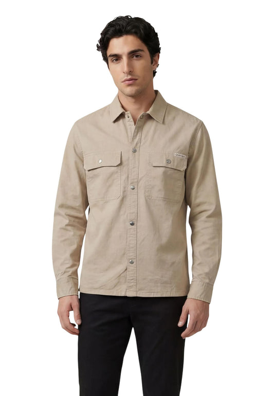 Calvin Klein Jeans Camicia Uomo Calvin Klein Jeans LV04RE103G beige  beige