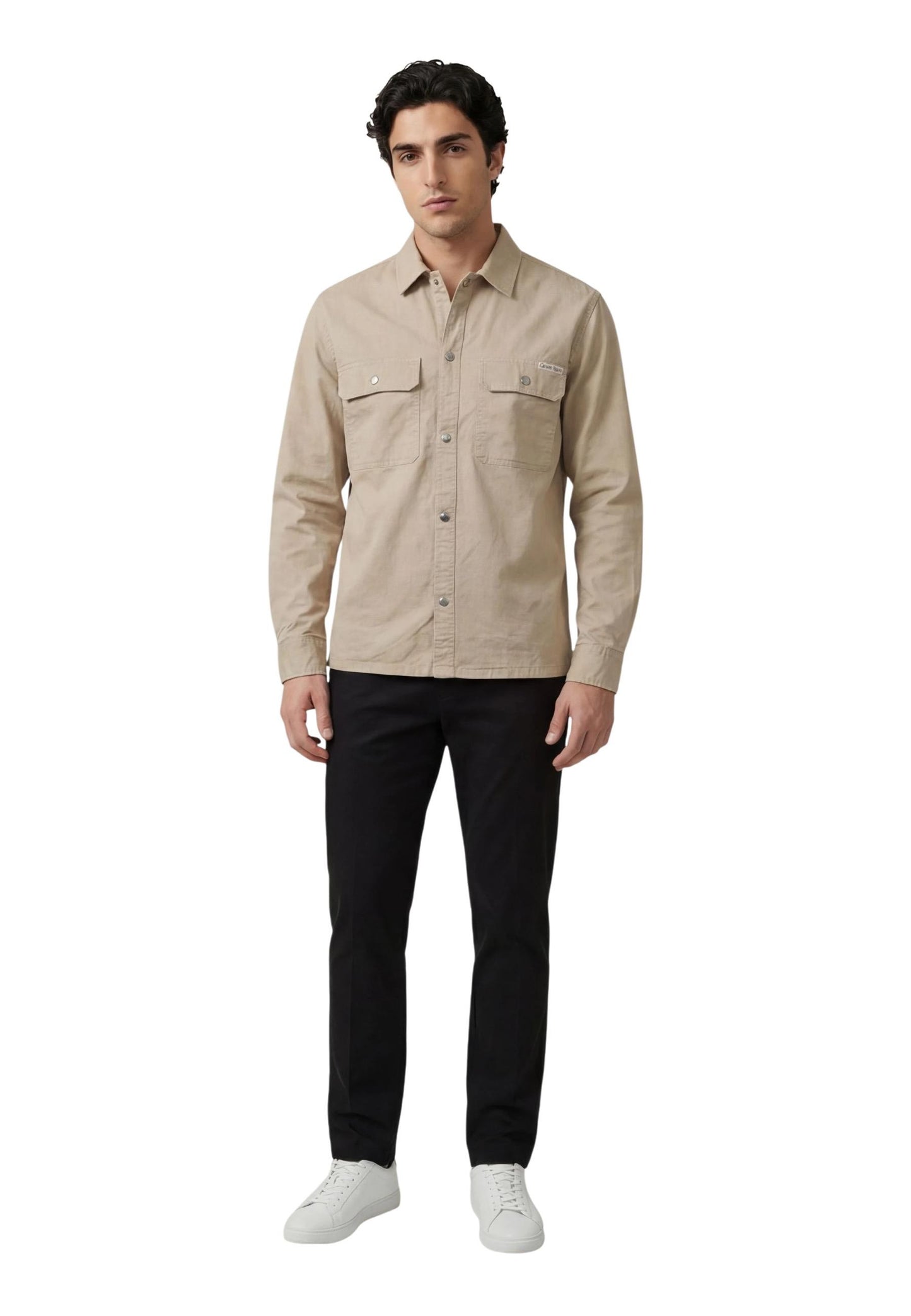 Calvin Klein Jeans Camicia Uomo Calvin Klein Jeans LV04RE103G beige  beige