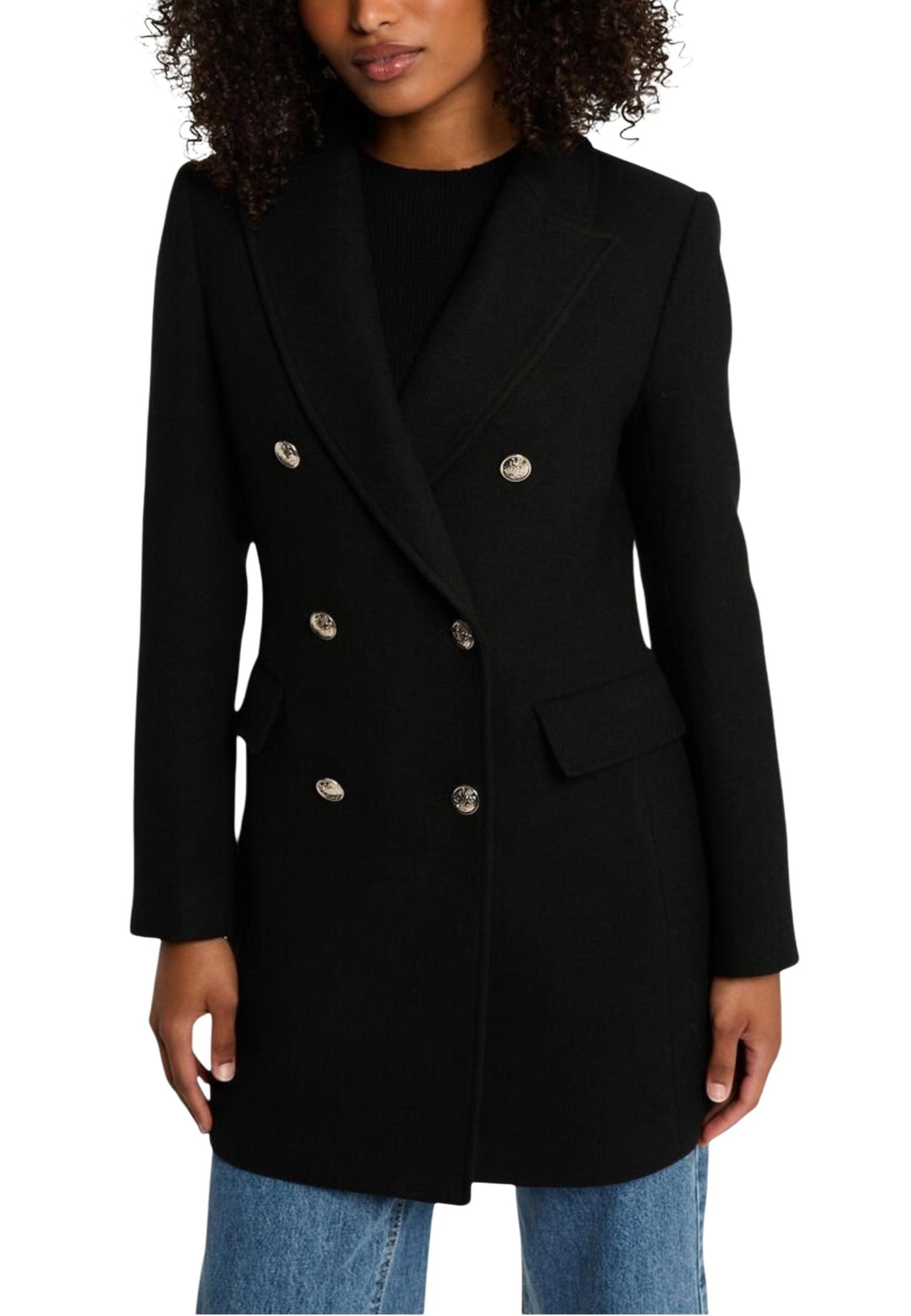 Morgan De Toi Cappotto Donna Morgan De Toi 252-GCHA black  black