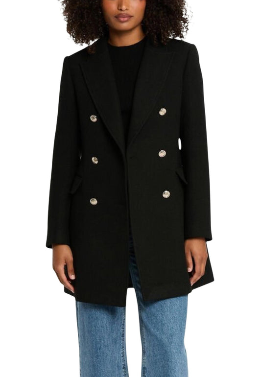 Morgan De Toi Cappotto Donna Morgan De Toi 252-GCHA black  black