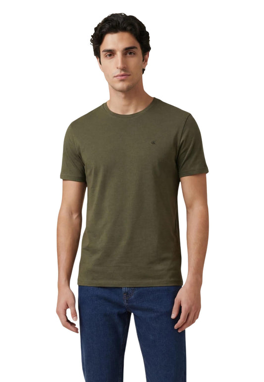 Calvin Klein Jeans T-Shirt Uomo Calvin Klein Jeans LV04RD254G green  green